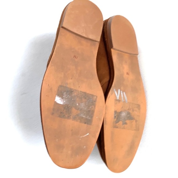 Anthropologie Jeffrey Campbell Tarryton-2 slip on Oxford brown shoes, Size 7M - Picture 7 of 9